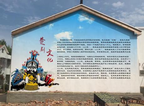 谷城如何进行墙体彩绘制作