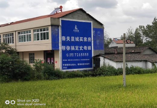 谷城决定墙体广告价格的因素有哪些?
