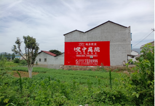谷城做墙体广告的意义