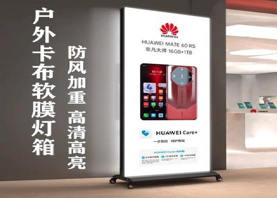 谷城户外防水灯箱的应用特点及适用范围。